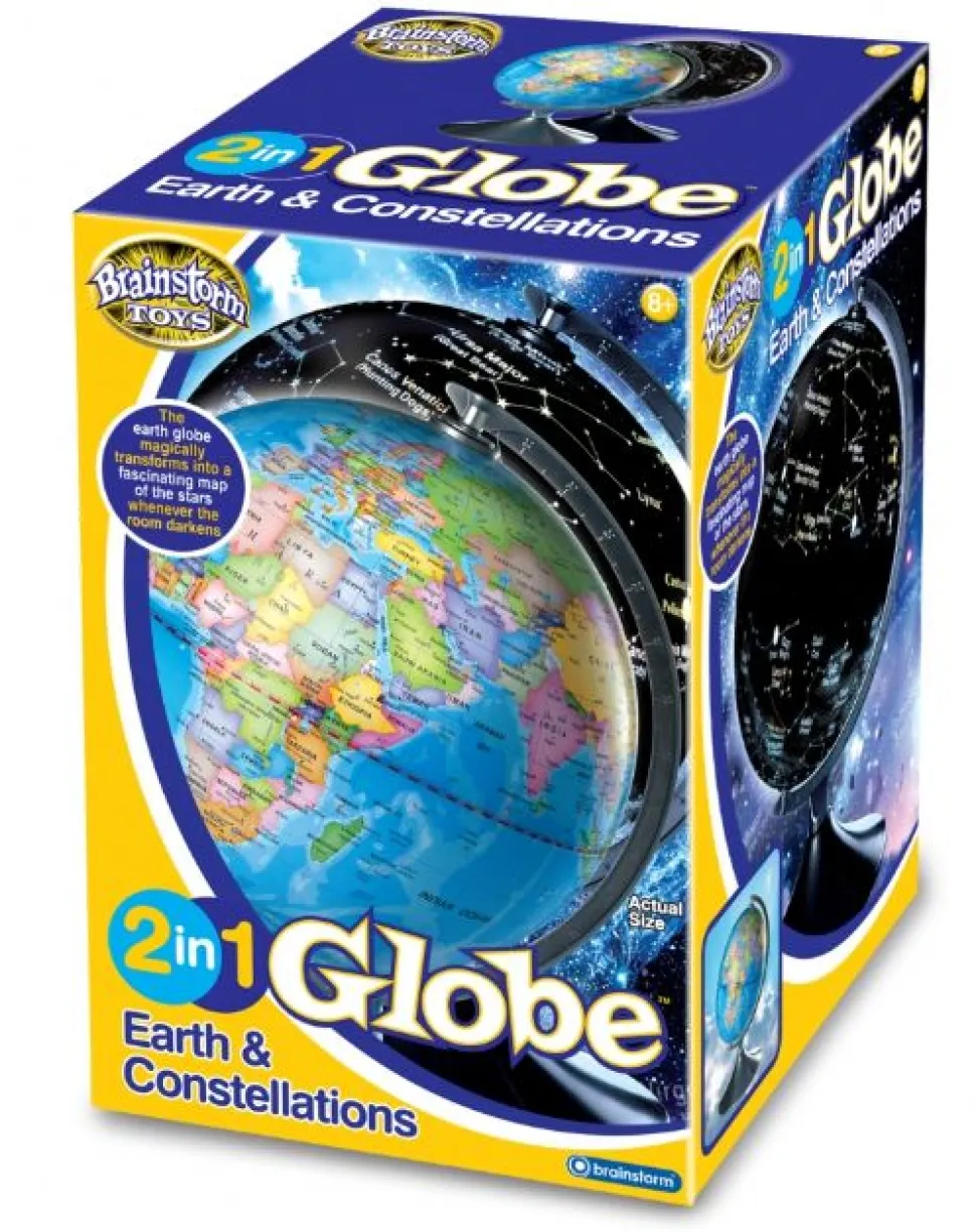 Brainstorm Toys 2In1 Globe Earth & Constellations Discount