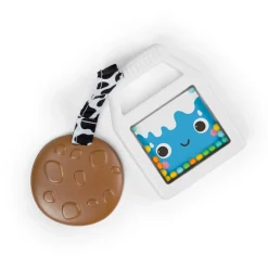 Bright Starts Cookies & Teeth Rattle Teether Toy Fashion