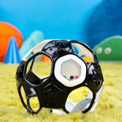 Bright Starts Oball Soccer Black & White Peg Toy Cheap