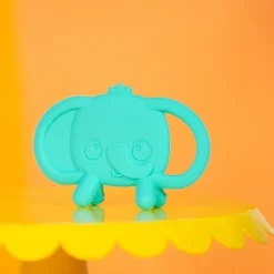 Bright Starts Silicone Teether Toy Elephant Clearance