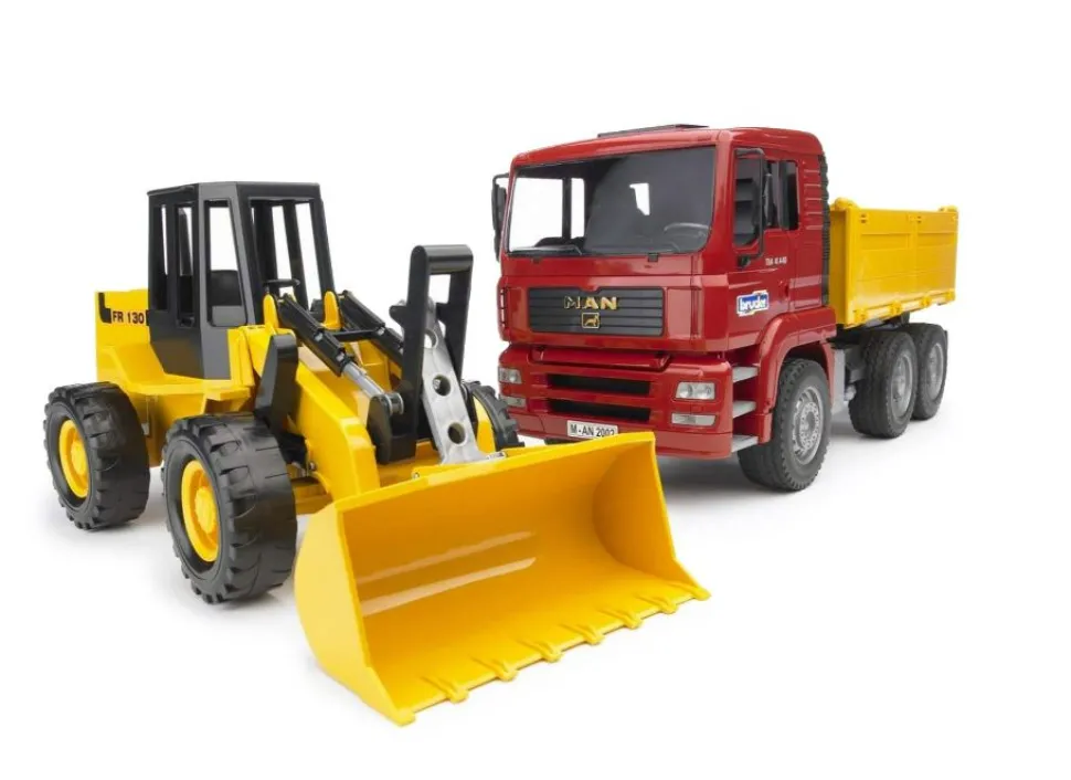 Bruder 1:16 Man Tga Construction Truck With Articulated Front Loader Discount