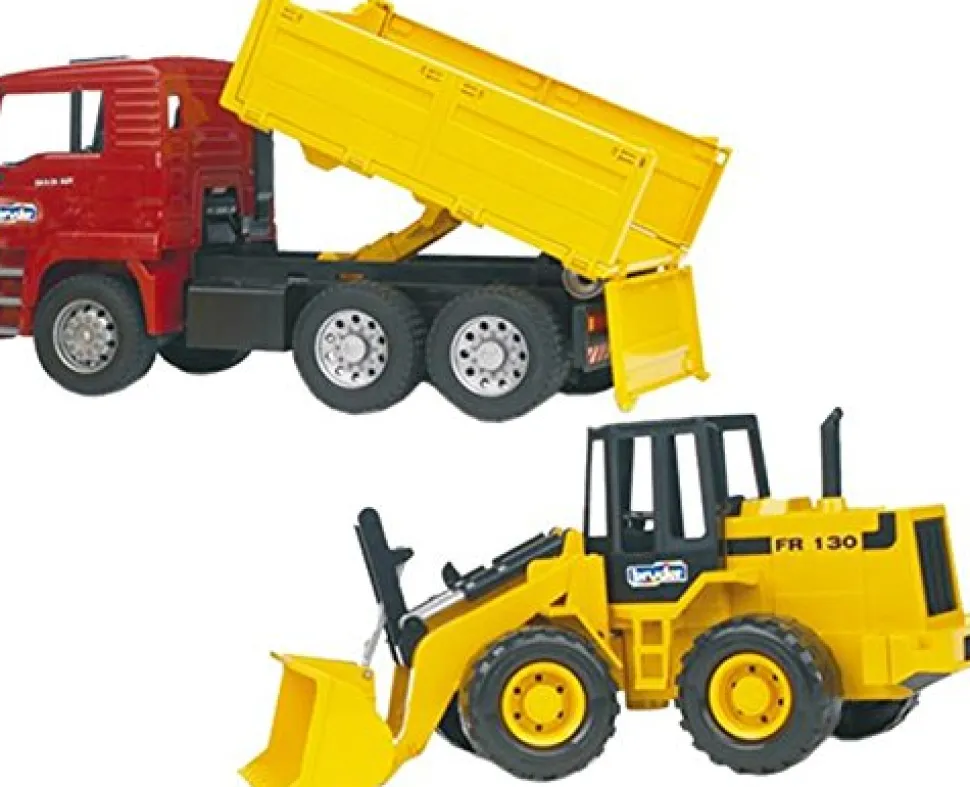 Bruder 1:16 Man Tga Construction Truck With Articulated Front Loader Discount