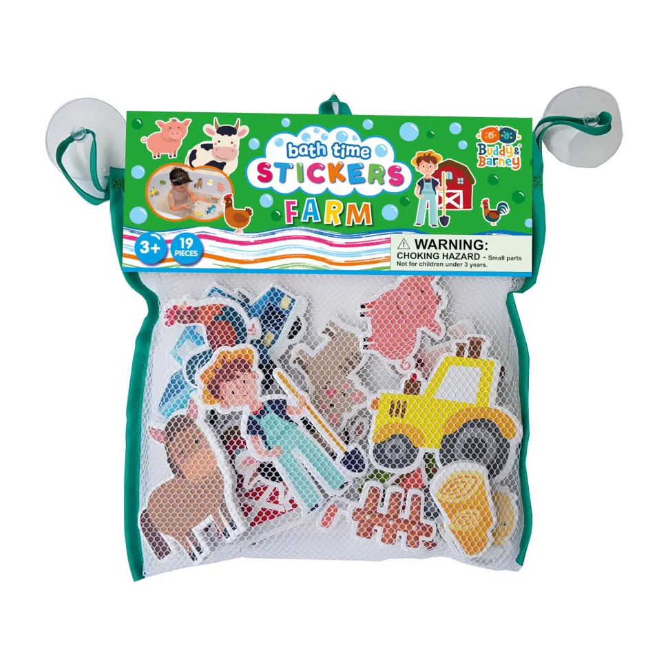 Buddy u0026 Barney Buddy And Barney Bath Stickers – Farm Store