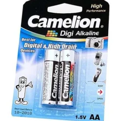 Toyworld NZ Camelion Digi Alkaline AA Battery 2 Pack Discount
