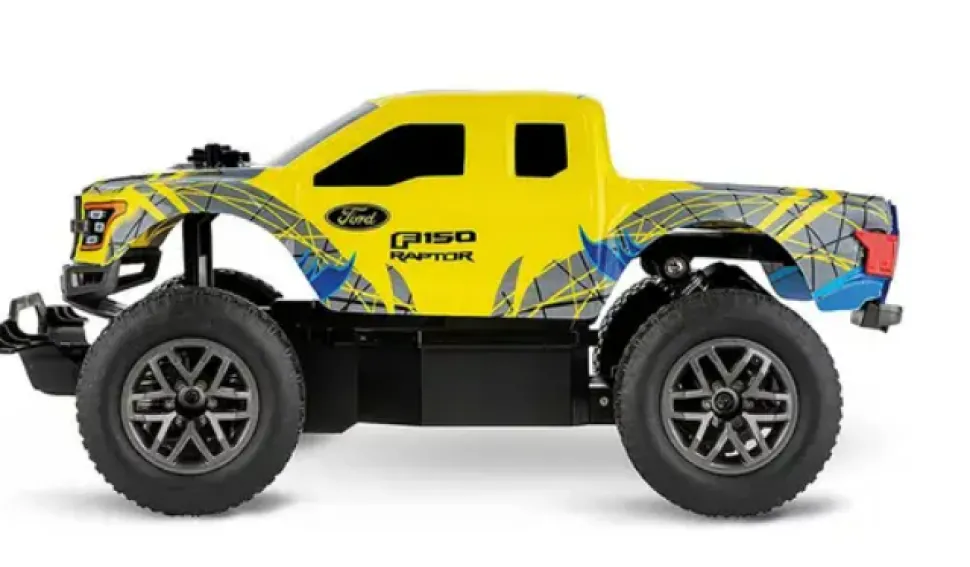 Carrera Carerra RC Ford F-150 Raptor Yellow/ Blue New