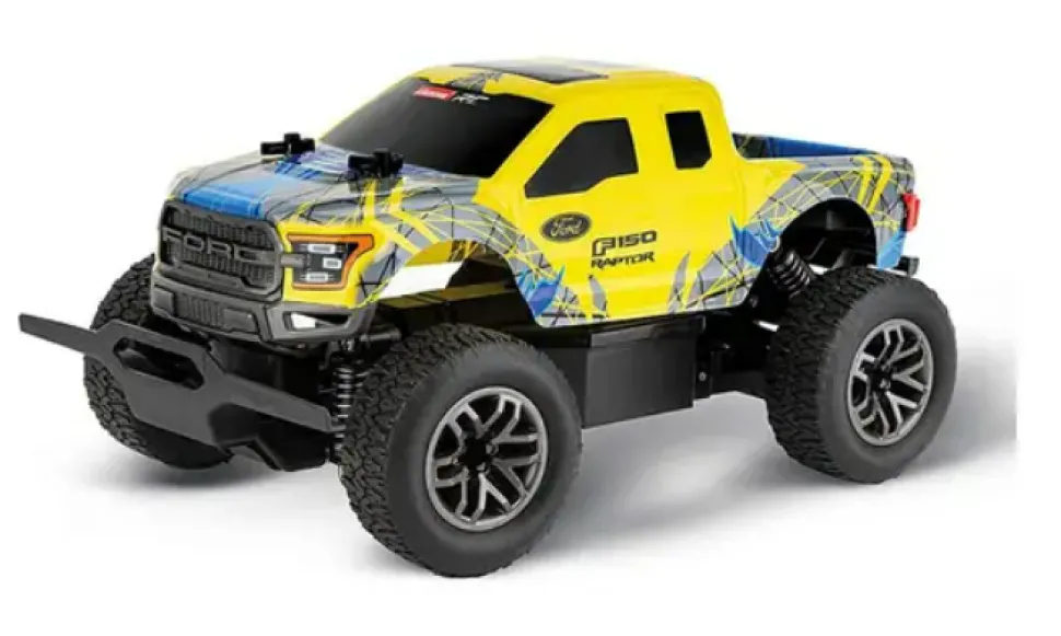 Carrera Carerra RC Ford F-150 Raptor Yellow/ Blue New