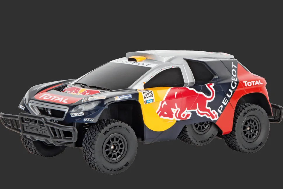Carrera 1:16 Remote Control Red Bull Peugeot 2008 Dkr 16 Clearance