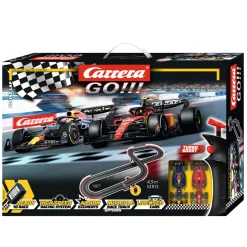Carrera GO!!! 1:43 Flying Lap Slot Racing Set Fashion