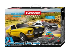 Carrera Go!!! Highway Chase Battery Operated Slot Car Set Best