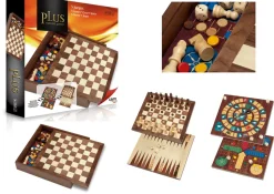 Toyworld NZ Cayro 5-In-1 Wooden Games Set Outlet