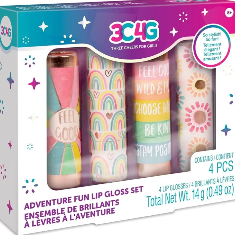 3C4G Adventure Fun Lip Gloss Set Best