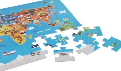 Classic World 48 Piece World Map Jigsaw Puzzle Hot