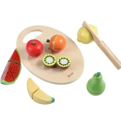 Classic World Wooden Cutting Fruit Cheap