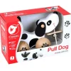 Classic World Wooden Pull Dog New