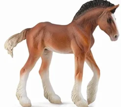 CollectA Clydesdale Foal Bay (Red) Fashion