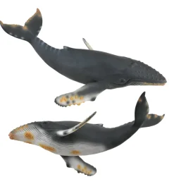 CollectA Humpback Whale Figure (Grey) New