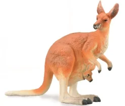 CollectA Red Kangaroo Female With Joey (Yellow) New