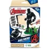 Wood Worx Colorific Marvel Avengers Black Panther 3D Wooden Model Kit Fashion
