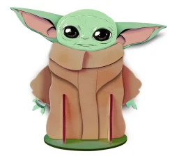 Wood Worx Colorific Star Wars The Mandalorian The Child 3D Wooden Model Kit. Store