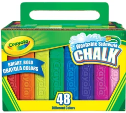 Crayola 48 Piece Sidewalk Chalk Boxed Online