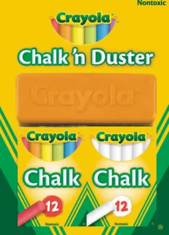 Crayola Chalk N Duster Blister Pack Discount