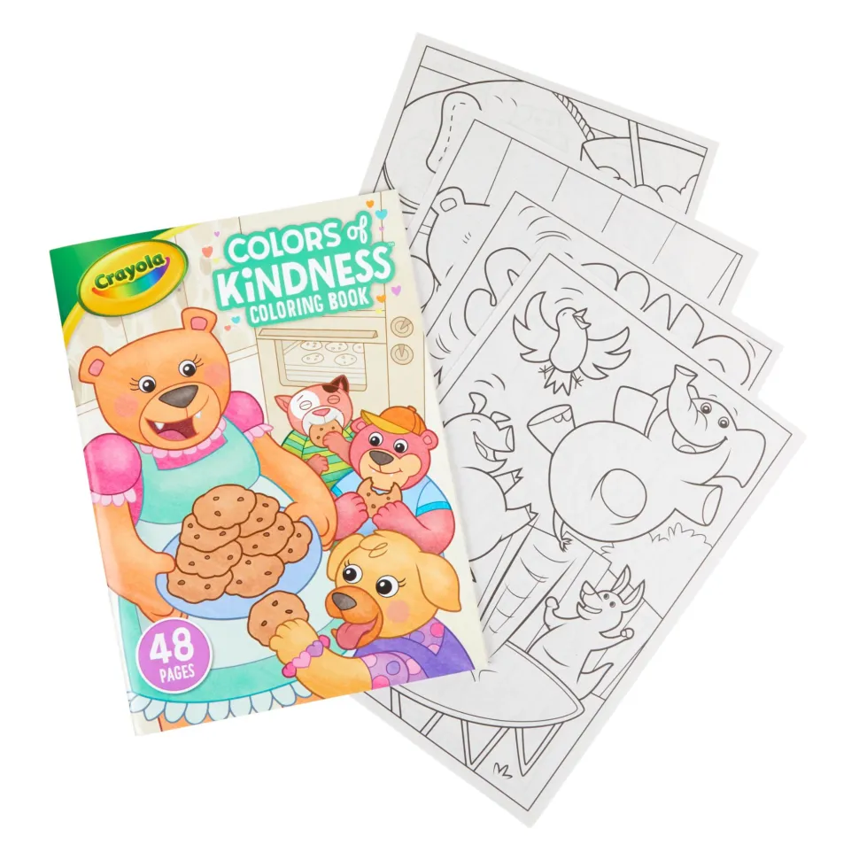 Crayola Colours Of Kindness 48 Page Colouring Book Discount