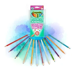 Crayola Colours Of Kindness Coloured Pencils 12 Pack Clearance