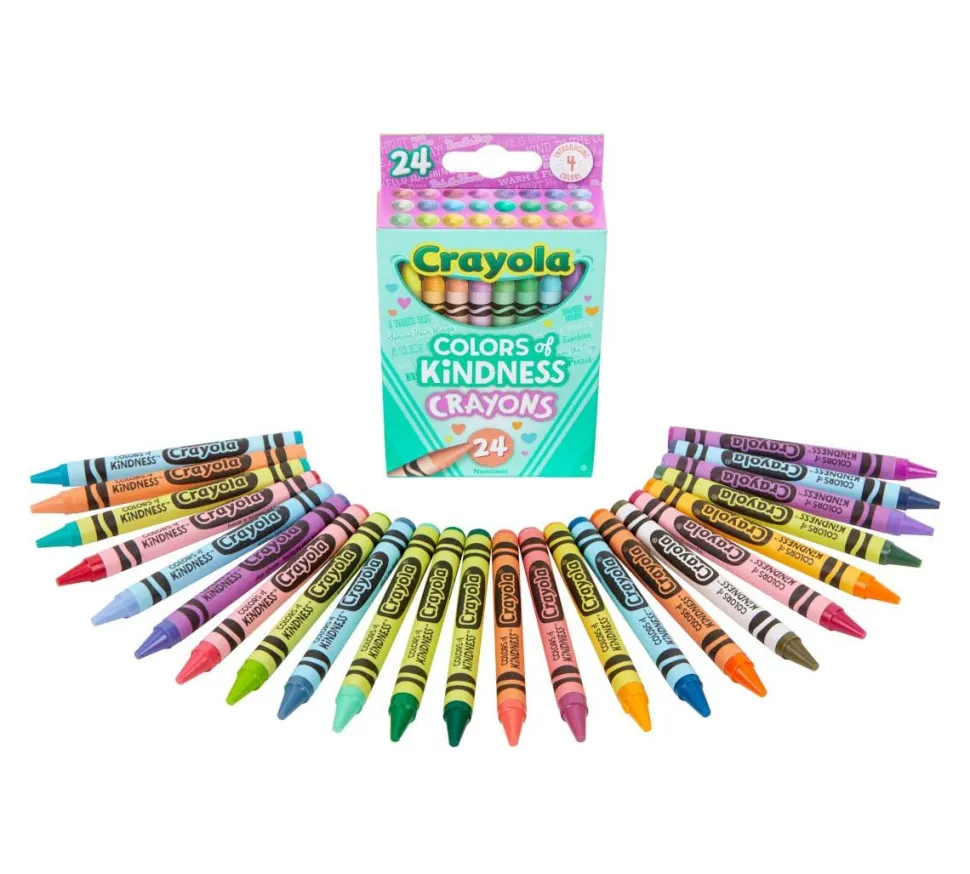 Crayola Colours Of Kindness Crayons 24 Pack Cheap