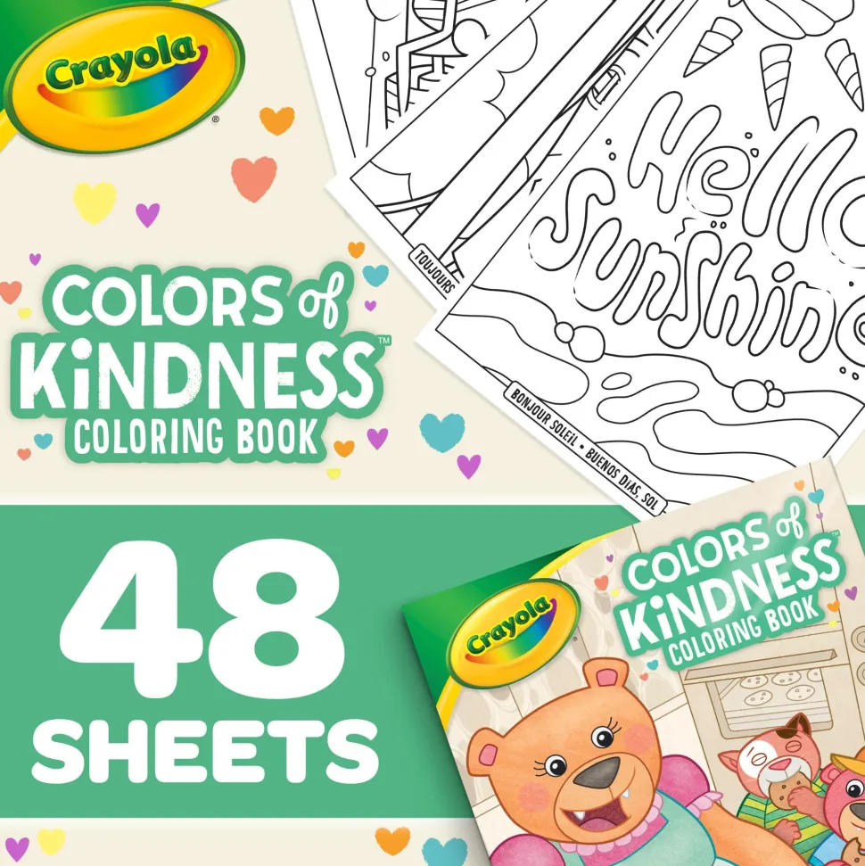 Crayola Colours Of Kindness 48 Page Colouring Book Discount
