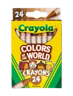 Crayola Colours Of The World Crayons 24 Pack Sale