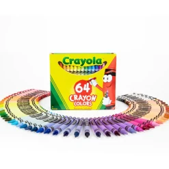 Crayola Crayons With Sharpener 64 Pack Discount