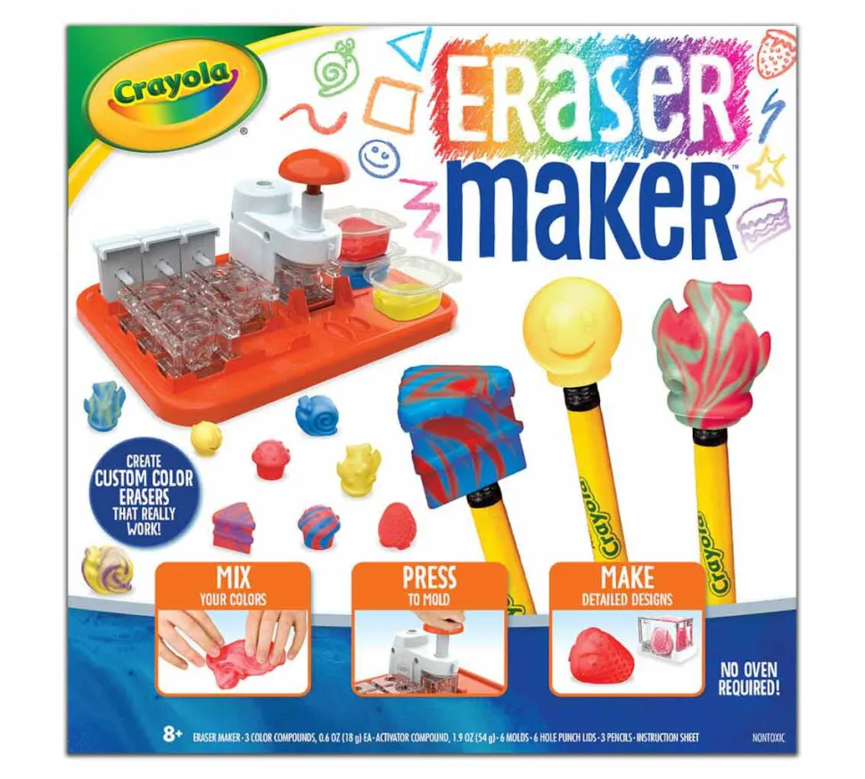Crayola Diy Series Eraser Maker Clearance