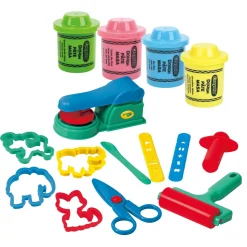 Crayola Dough 16 Pieces Mold & Model Tote Online