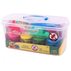 Crayola Dough 16 Pieces Mold & Model Tote Online