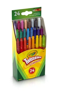 Crayola Mini Twistables Crayons 24 Pack Flash Sale