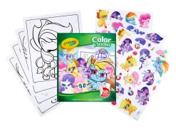 Crayola My Little Pony Colour & Sticker Book New