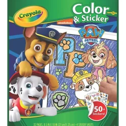 Crayola PAW Patrol Colour & Sticker Book Online
