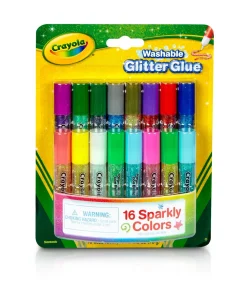 Crayola Pip Squeaks Washable Glitter Glue 16 Pack Cheap