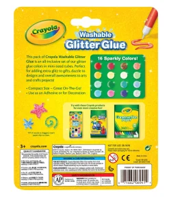 Crayola Pip Squeaks Washable Glitter Glue 16 Pack Cheap