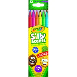 Crayola Silly Scents Twistables Coloured Pencils 12 Pack Sale