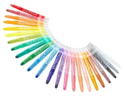 Crayola Smash Ups Mini Twistable Scented Crayons 24pk Hot