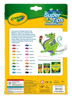 Crayola Super Tip Markers 20 Pack Online