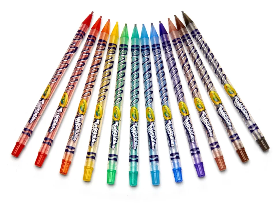 Crayola Twistables Coloured Pencils 12 Pack Flash Sale
