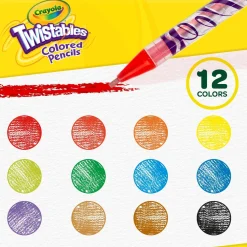 Crayola Twistables Coloured Pencils 12 Pack Flash Sale