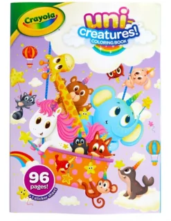 Crayola Uni-Creatures 96 Page Colouring Book Cheap