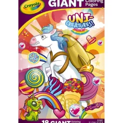 Crayola Uni-Creatures Giant Colouring Pages Online