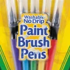 Crayola Washable Paint Brush Pens 5 Pack Discount