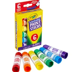 Crayola Washable Paint Sticks 6 Pack Online