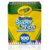 Crayola Washable Super Tip Markers 100 Pack Store