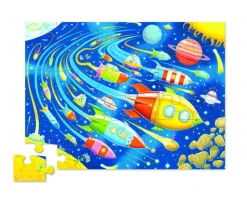 Crocodile Creek 36 Piece Floor Puzzle Space Race Sale